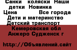 Санки - коляски “Наши детки“ Новинка 2017 › Цена ­ 4 090 - Все города Дети и материнство » Детский транспорт   . Кемеровская обл.,Анжеро-Судженск г.